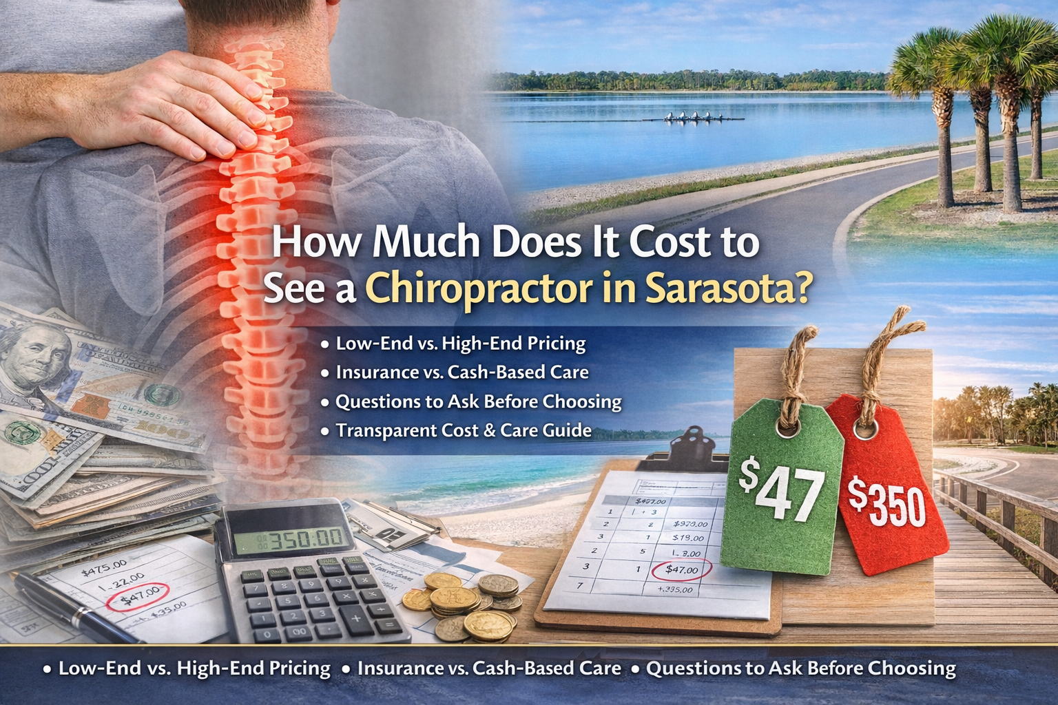 How Much Does a Chiropractor Cost in Sarasota?