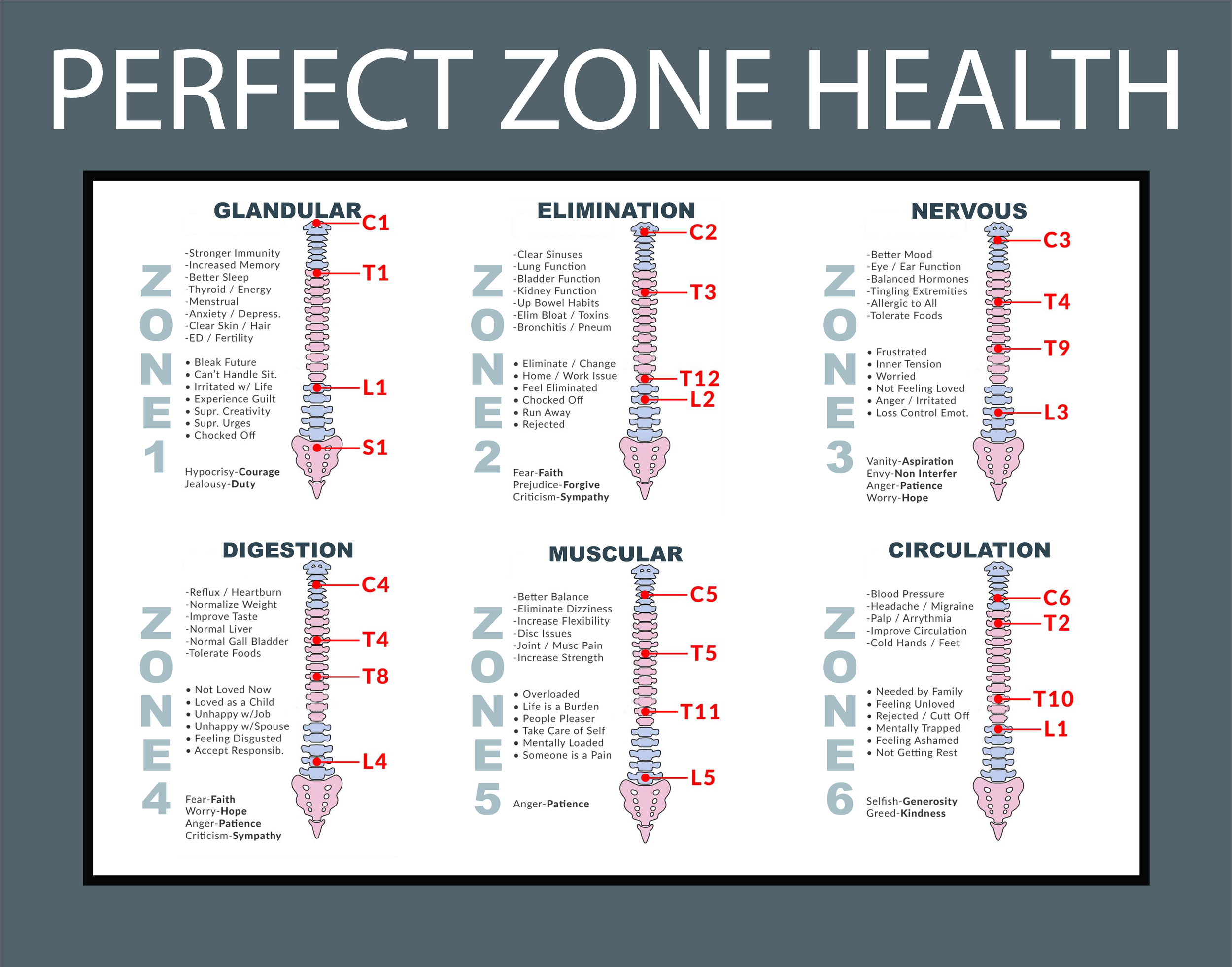 Zone chart