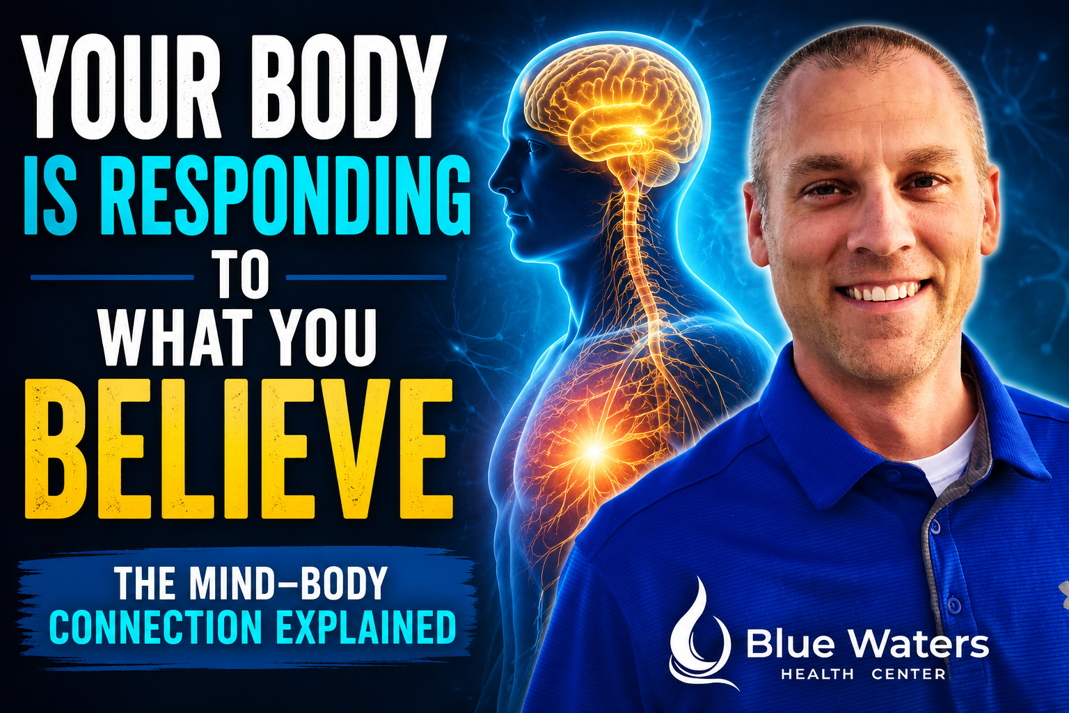 Dr. Mike Patton discussing the mind-body connection
